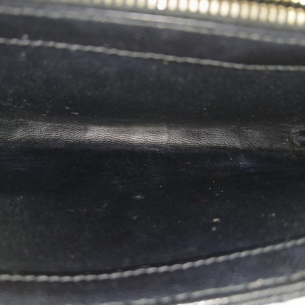 MONOGRAM Medium Chevron Calfskin Black