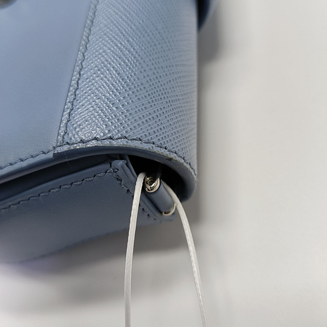 Sidonie Mini Saffiano Calfskin Blue