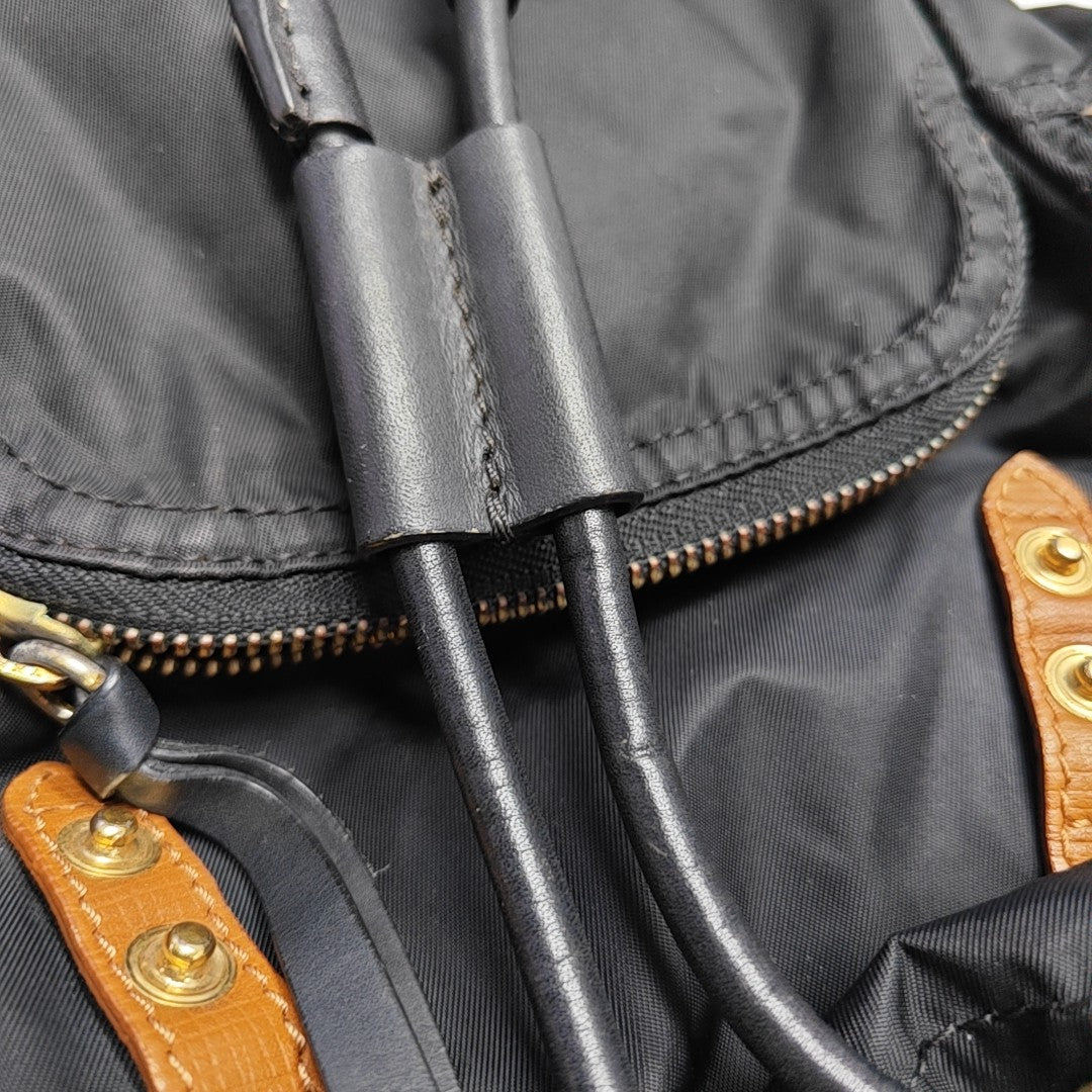 The Rucksack Nylon Black