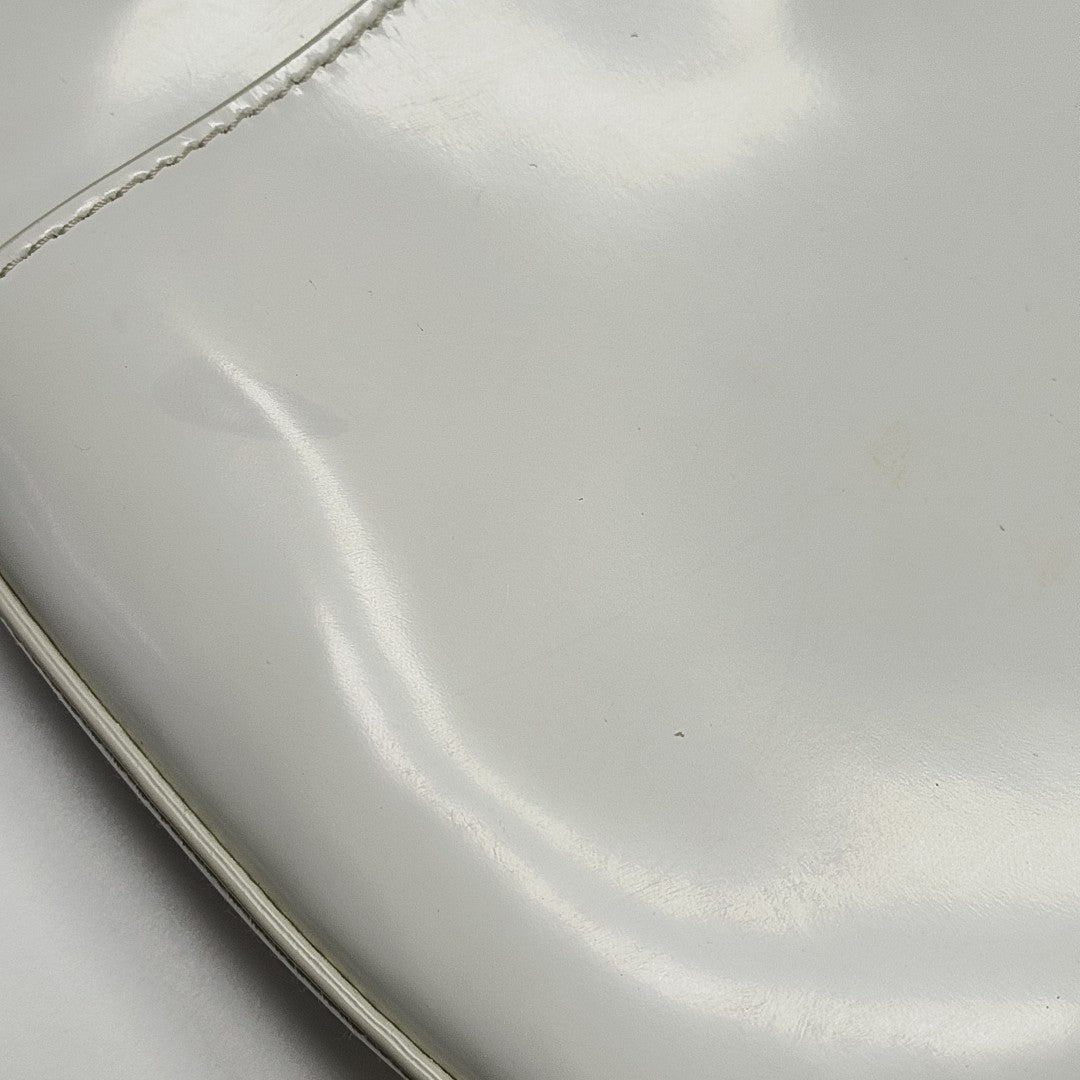 Cleo Saffiano Calfskin White