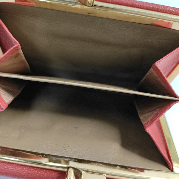 Calfskin Wallet Red