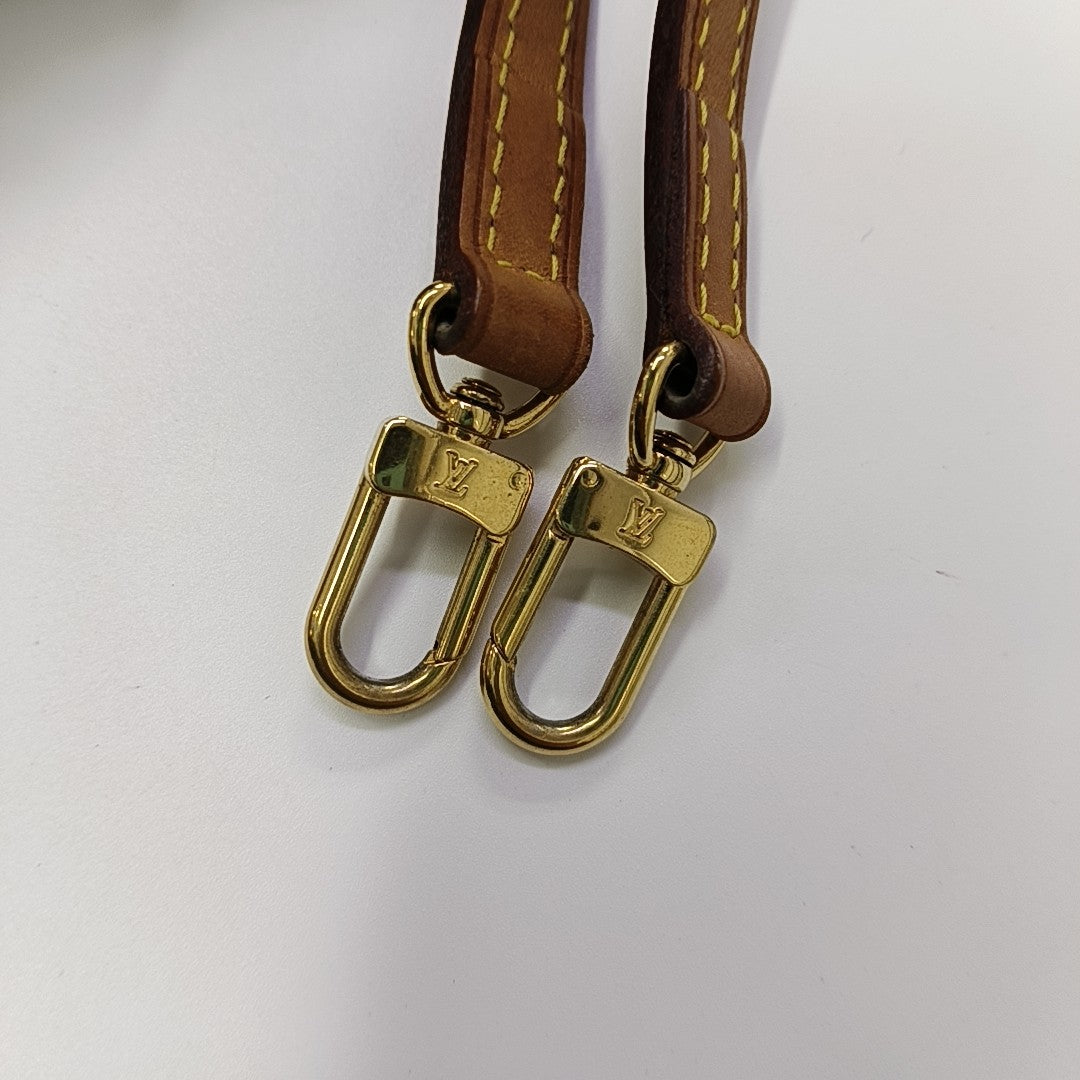 EVA Monogram Coated Canvas Brown
