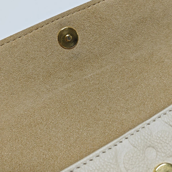 IVY Monogram Calfskin Beige