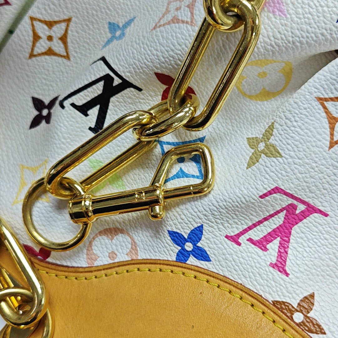 LV × TM JUDY MM Monogram Coated Canvas White