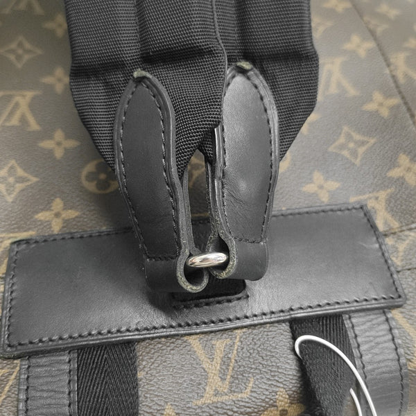 CHRISTOPHER PM Monogram Coated Canvas Brown