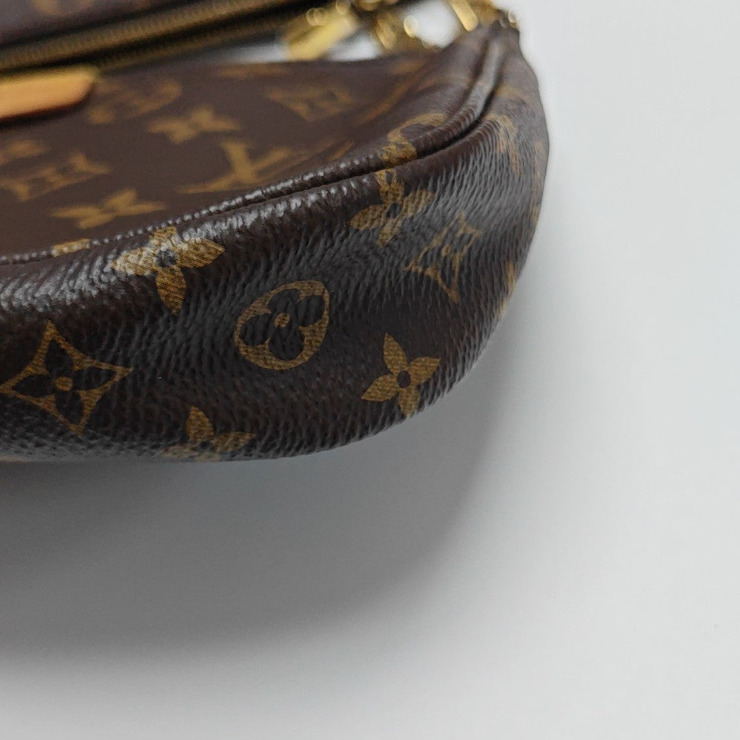 MULTI Monogram Coated Canvas Brown