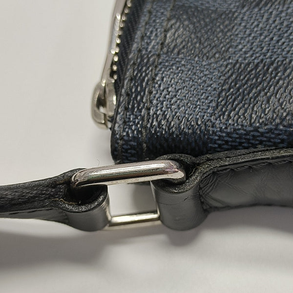 MICK PM Damier Coated Canvas Blue