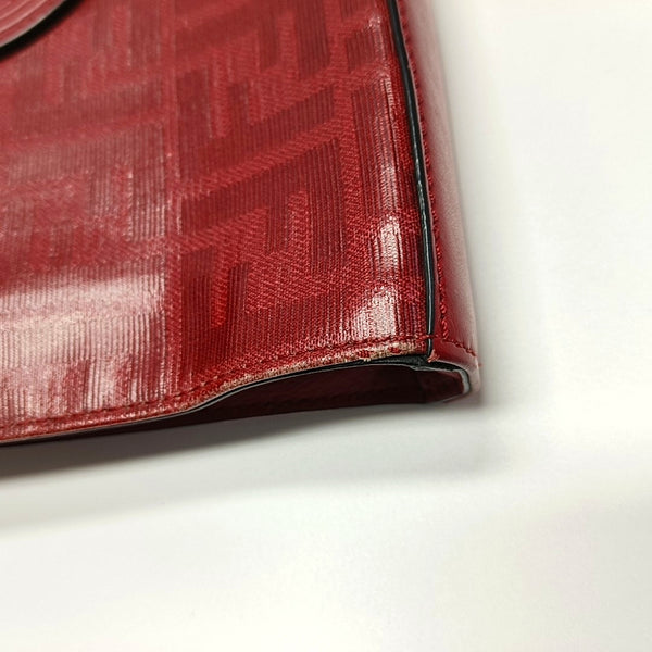 Authenticated pre-owned  Runaway Coated Canvas Red - Clutch at Looply