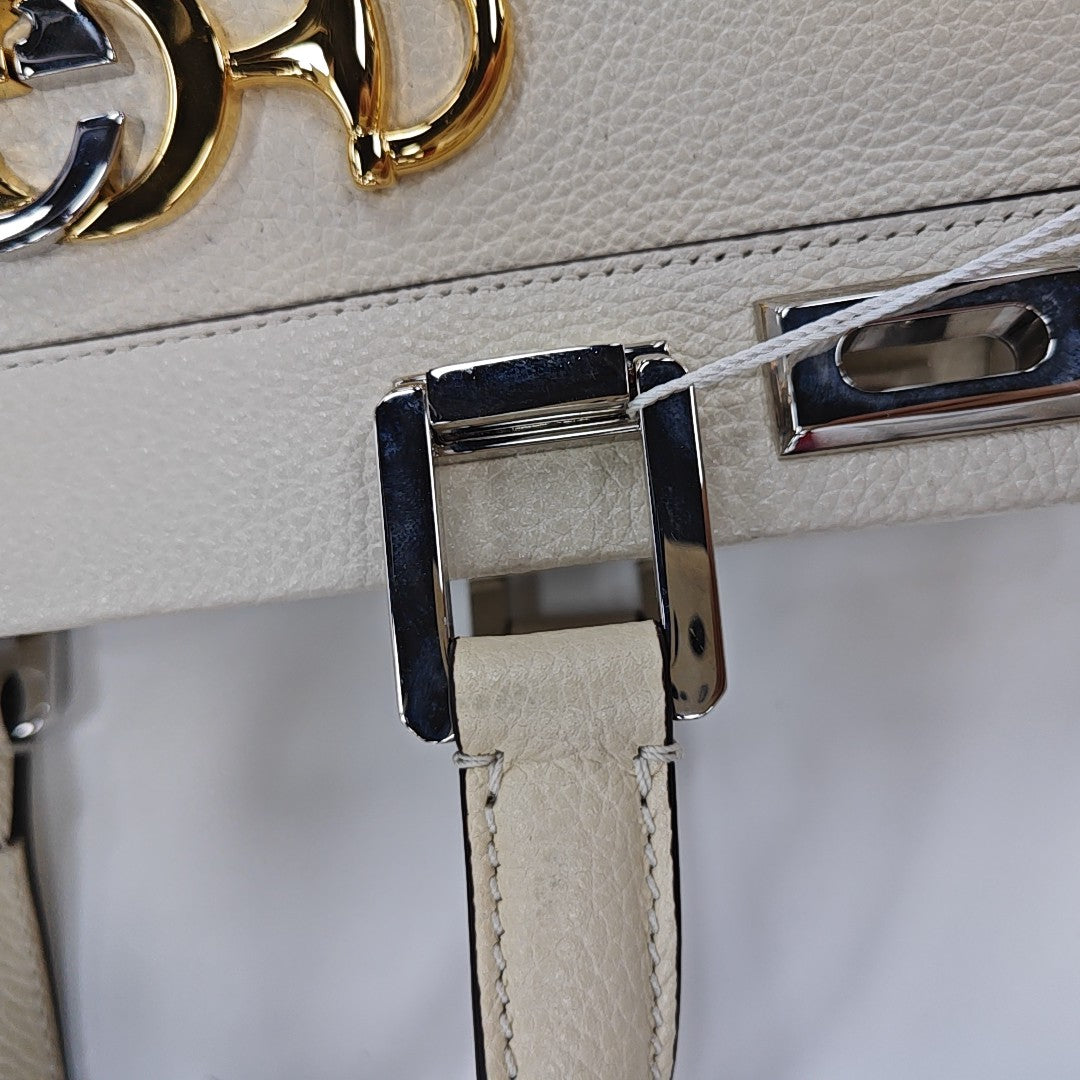 Zumi Small Calfskin White