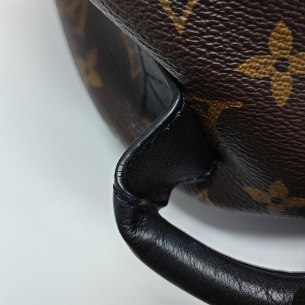 PALM SPRINGS PM Monogram Coated Canvas Brown