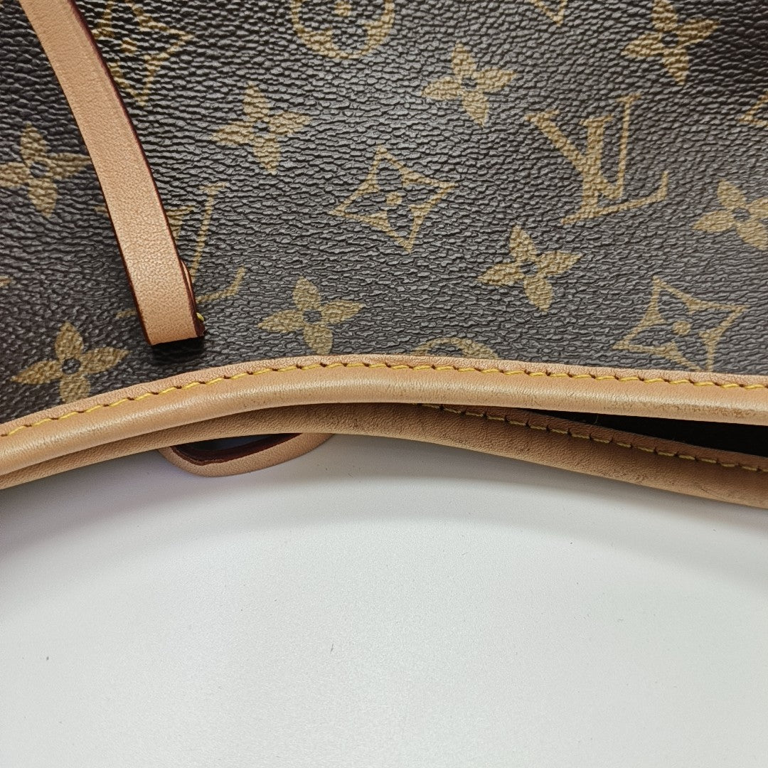 CARRYALL PM Monogram Coated Canvas Brown