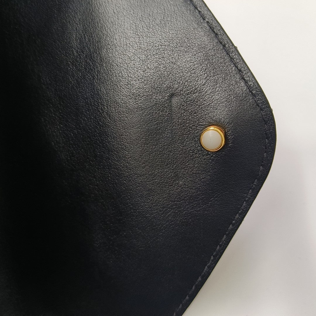 NEW WAVE PM Quilted Calfskin Black