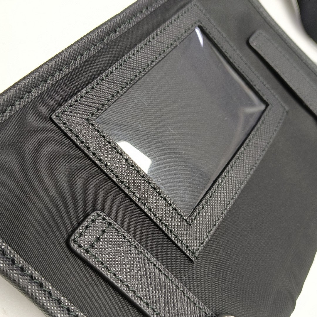 Fold Wallet Nylon Black