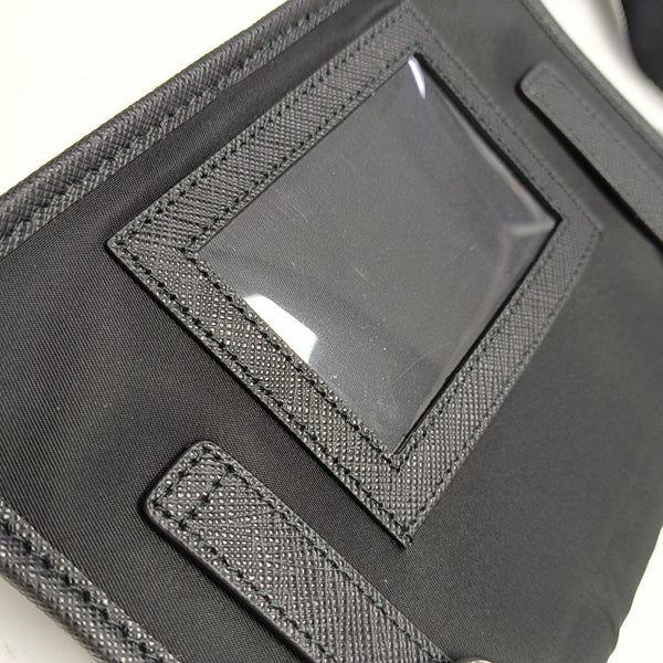 Fold Wallet Nylon Black
