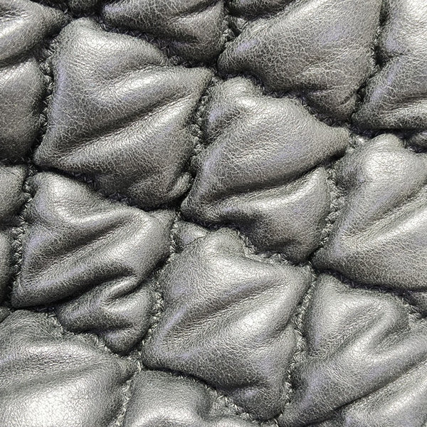 Quilted Calfskin Gray