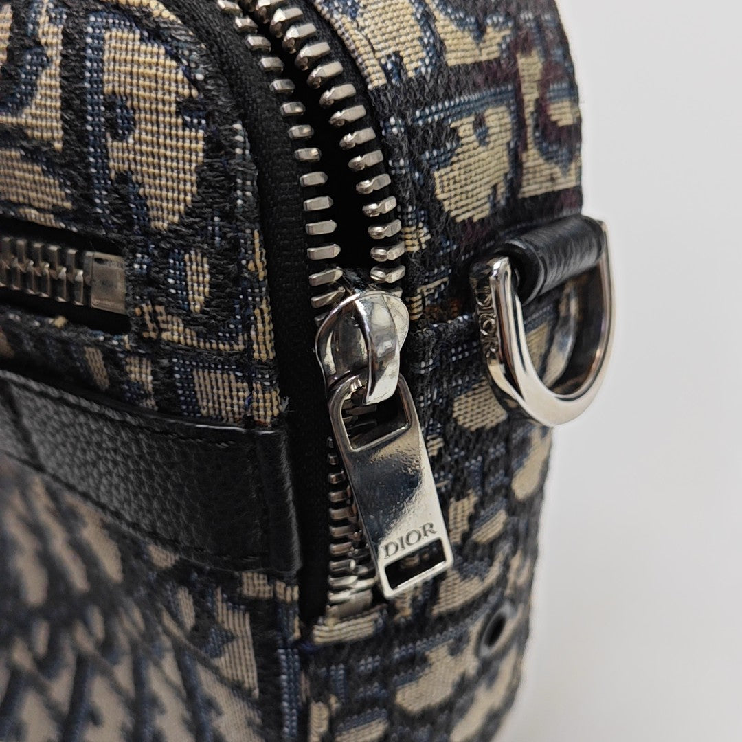 Safari Oblique Canvas Blue