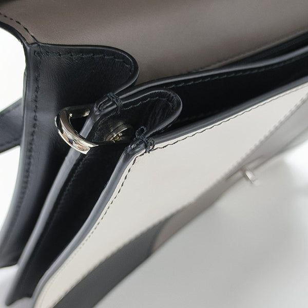 Calfskin Shoulder Bag Multicolor