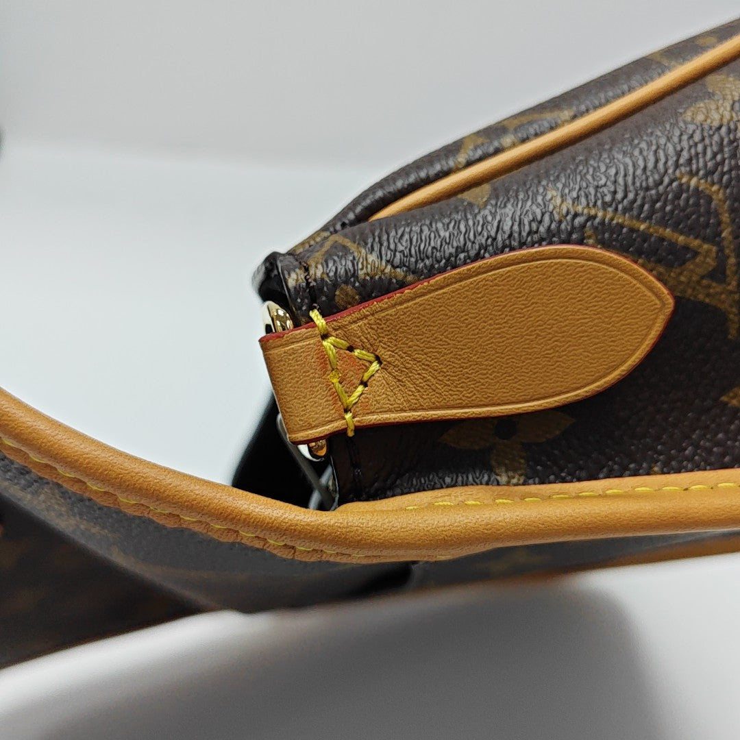 DIANE Monogram Coated Canvas Brown