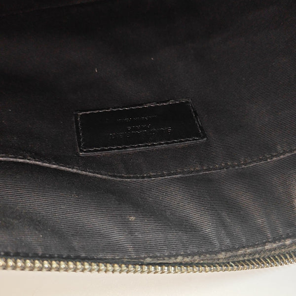 Calfskin Clutch Black