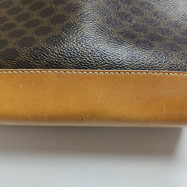 MACADAM TOTE Coated Canvas Brown