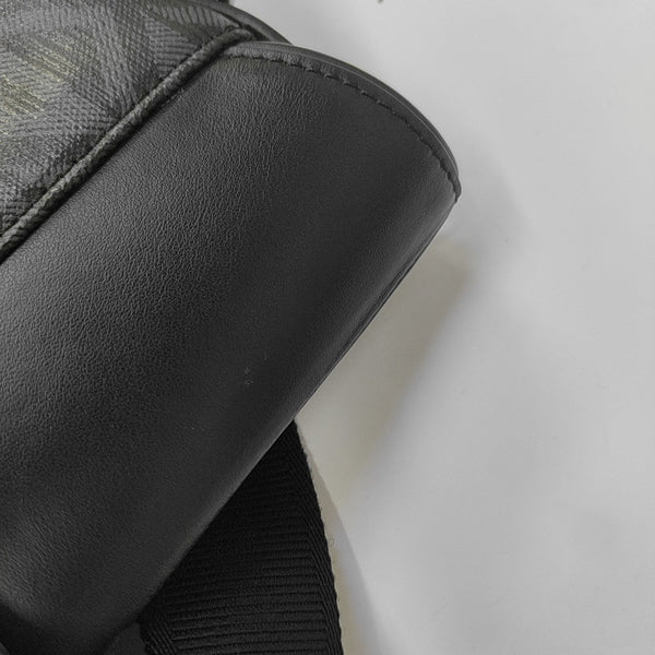 Saddle Medium Canvas Black