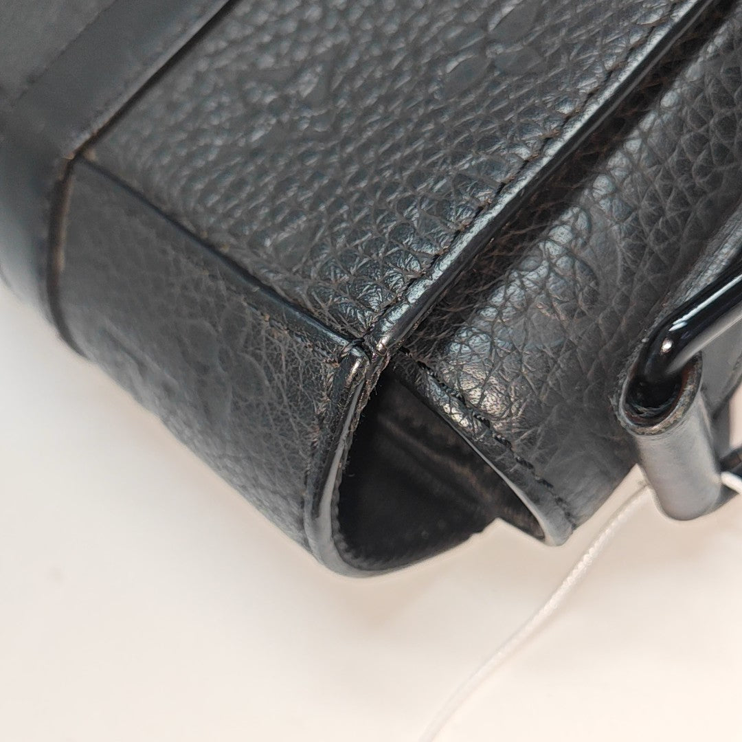 TRUNK PM Calfskin Black