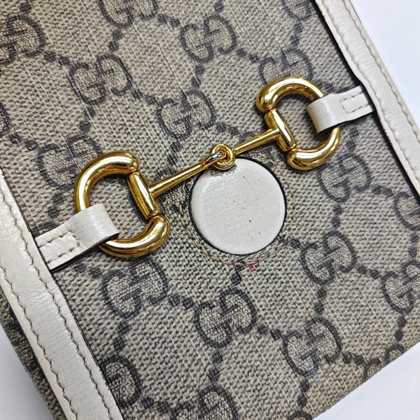 Horsebit 1955 Mini Coated Canvas Beige