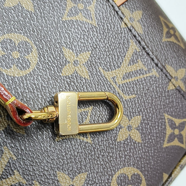 SAUMUR BB Monogram Coated Canvas Brown