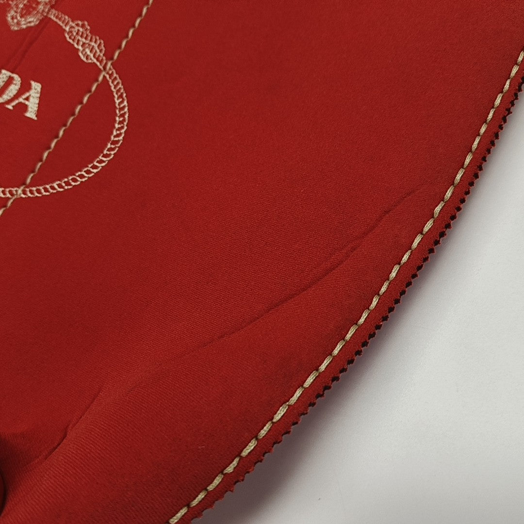 Fabric Tote Bag Red