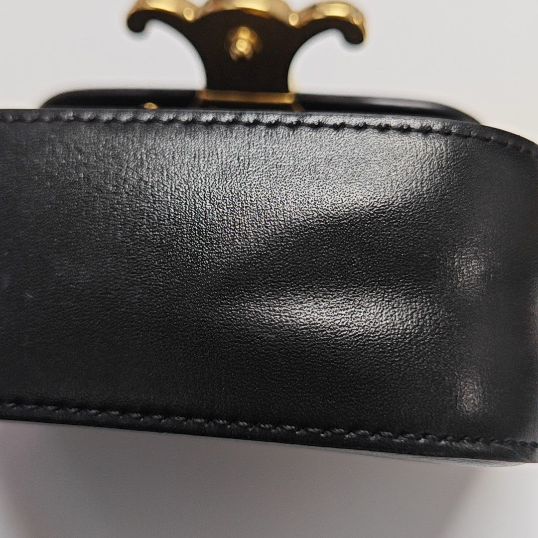 TRIOMPHE Mini Calfskin Black