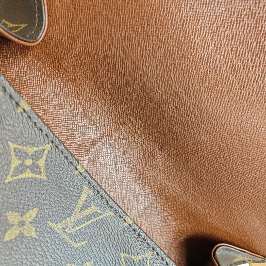 SAINT CLOUD GM Monogram Coated Canvas Brown