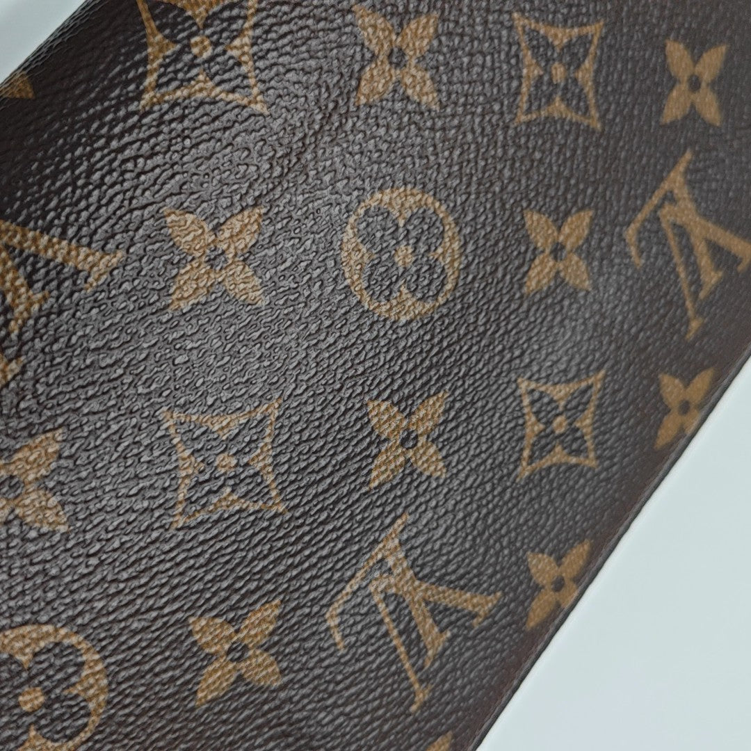 FÉLICIE Monogram Coated Canvas Brown