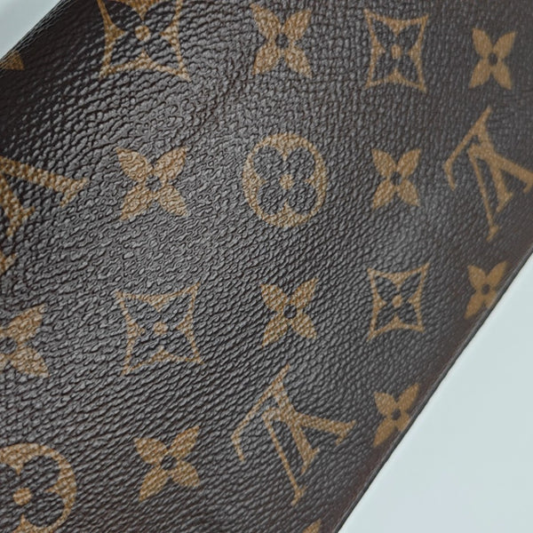 FÉLICIE Monogram Coated Canvas Brown
