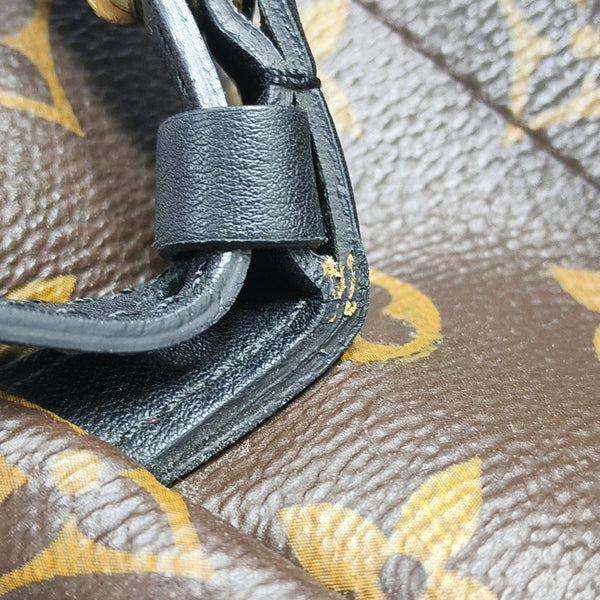PALM SPRINGS PM Monogram Coated Canvas Brown