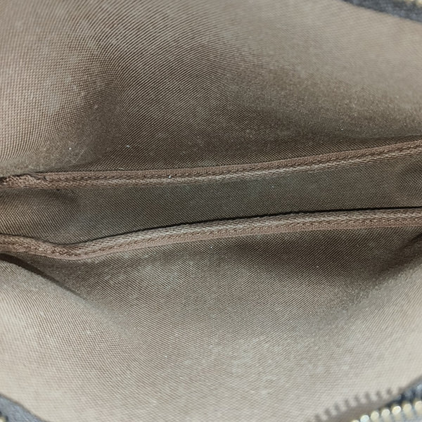 ACCESSOIRES Monogram Coated Canvas Brown
