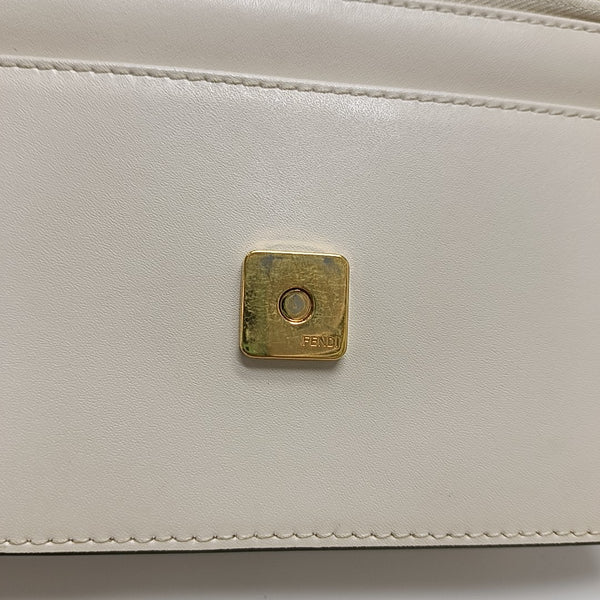 Calfskin Shoulder Bag Beige