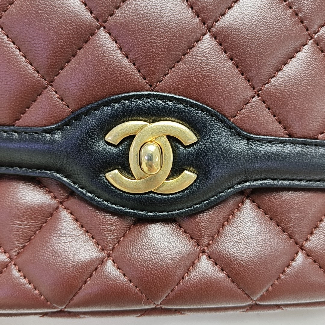 Quilted Lambskin Red