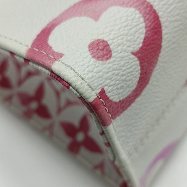 ONTHEGO PM Monogram Coated Canvas White