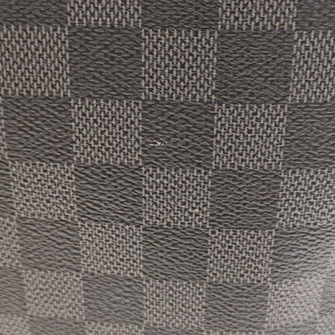 DANIEL GM Damier Graphite Coated Canvas Gray