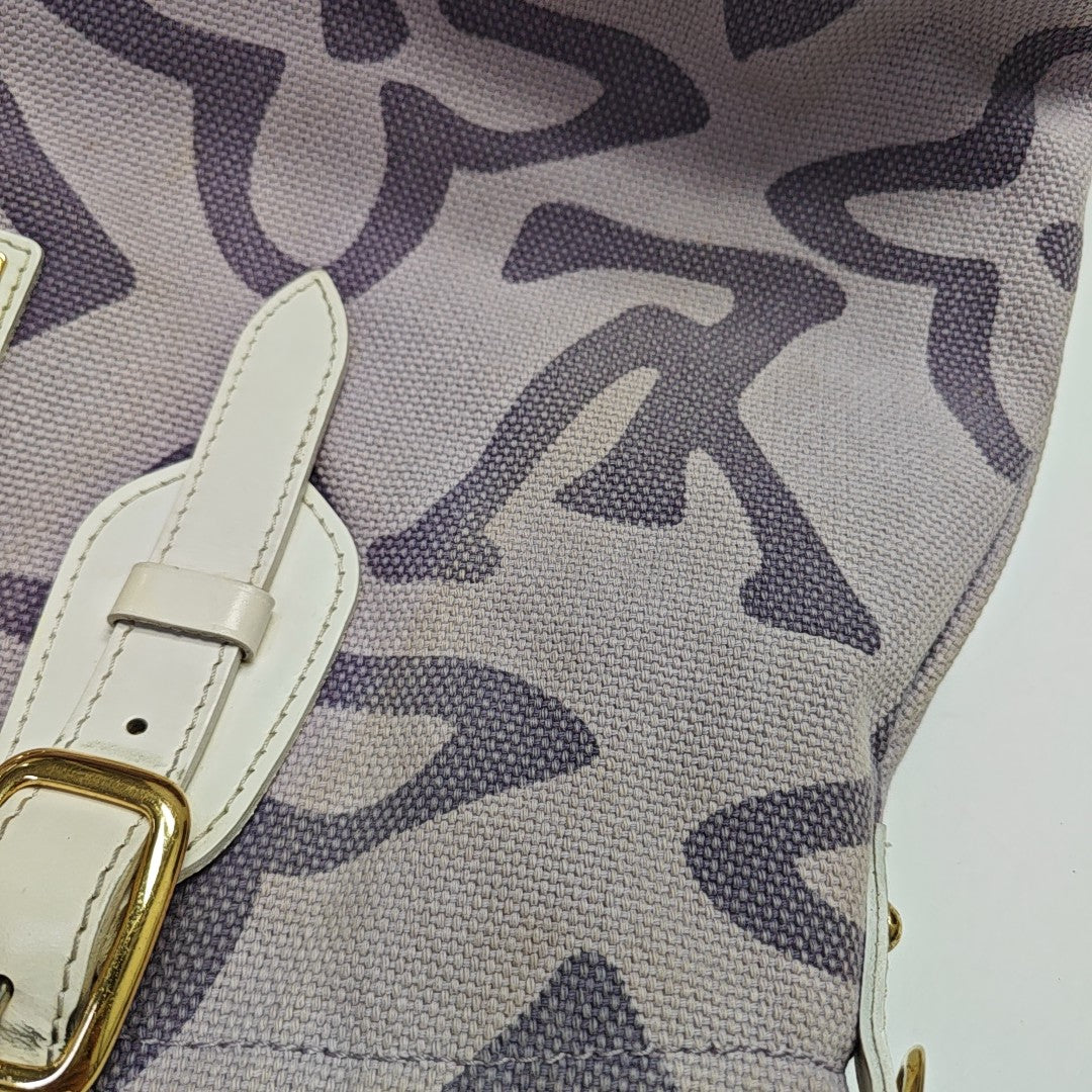 TAHITIENNE CABAS MM Monogram Canvas Purple