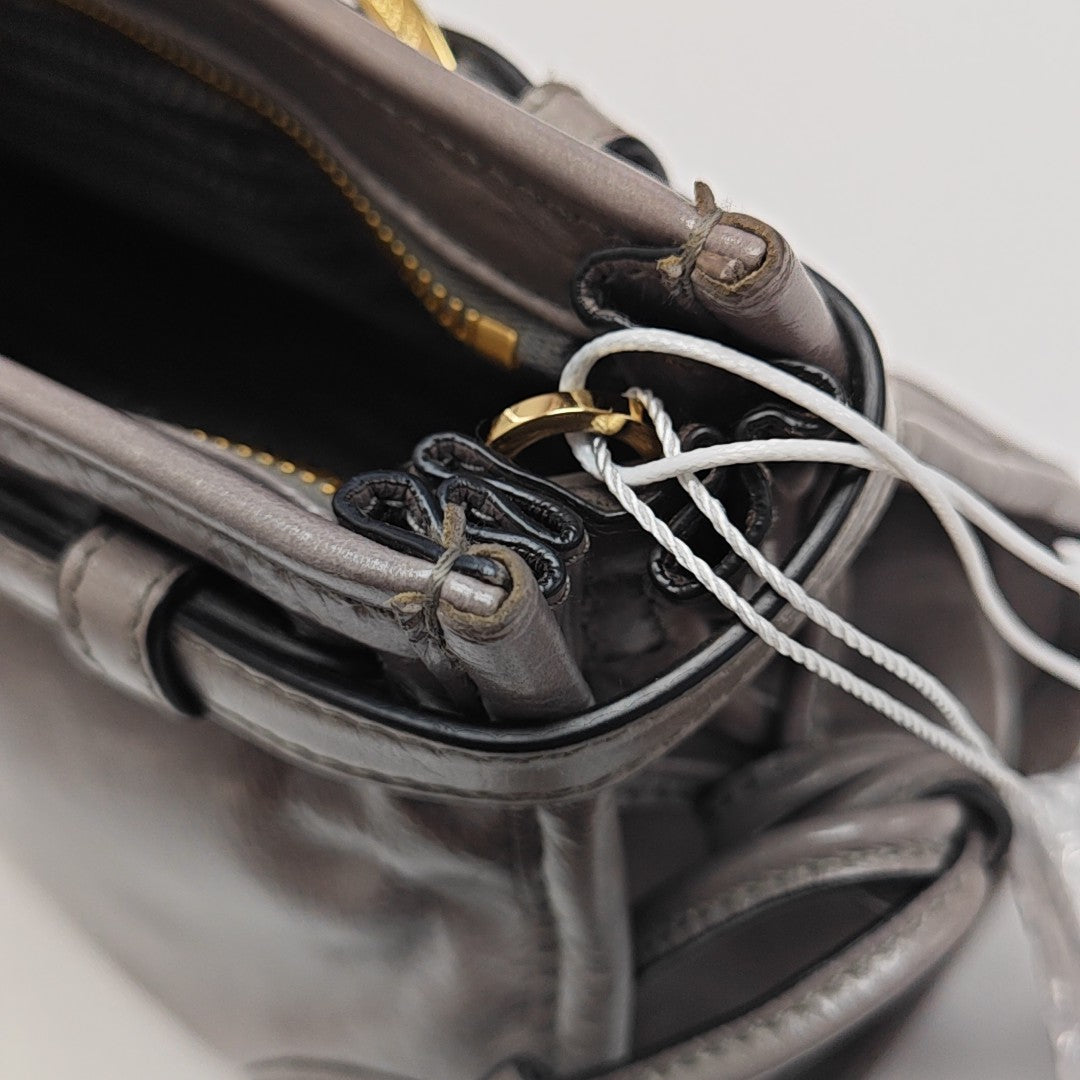Bonnie Small Quilted Calfskin Gray