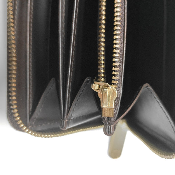 ZIPPY Patent Leather Red Wallet