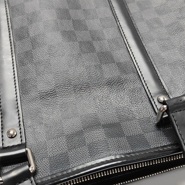 TADAO PM Damier Graphite Coated Canvas Gray