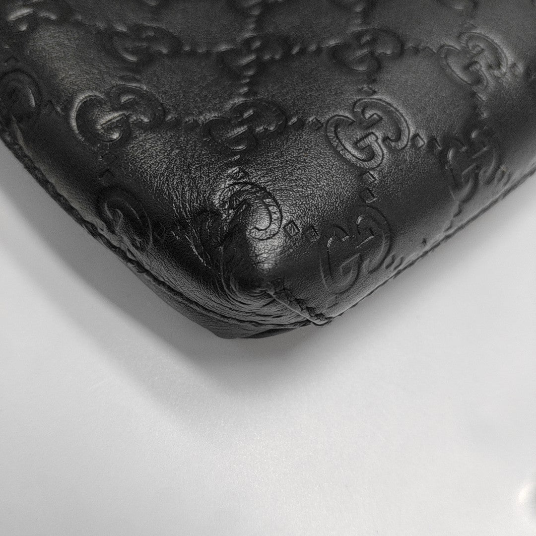 Signature Monogram Calfskin Black
