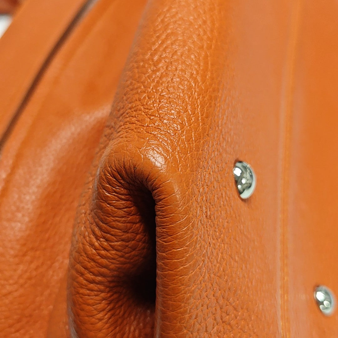 Sophia Medium Calfskin Orange