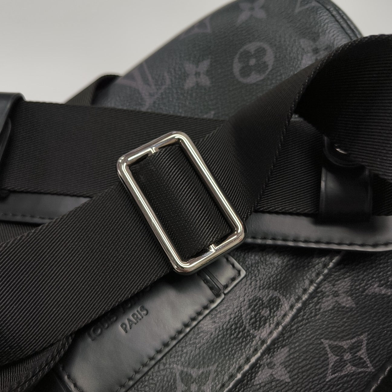 VOYAGER PM Monogram Coated Canvas Black