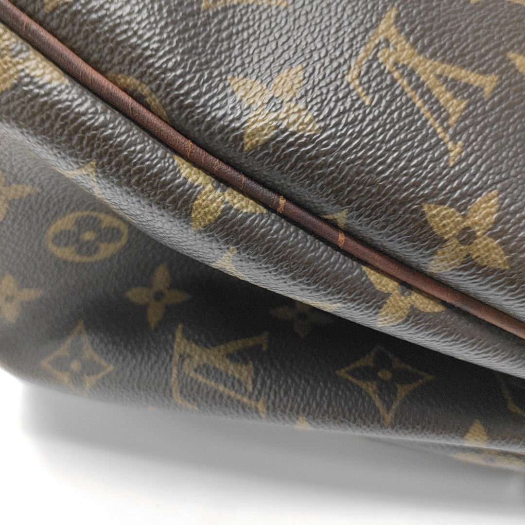 BATIGNOLLES GM Monogram Coated Canvas Brown