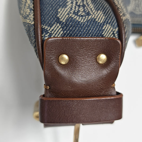 Canvas Shoulder Bag Blue