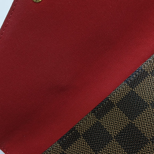 Authenticated pre-owned  FÉLICIE Coated Canvas Brown - Shoulder Bag at Looply
