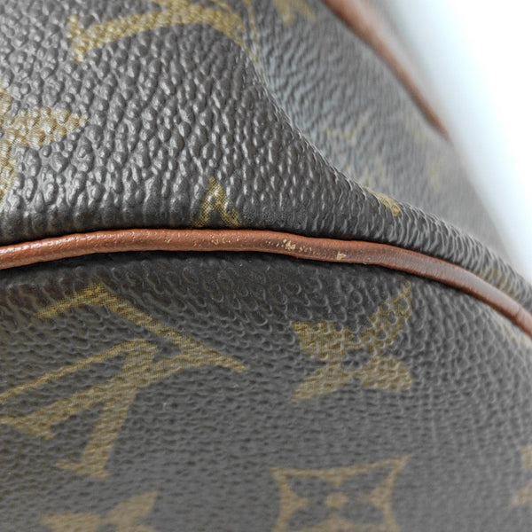 PAPILLON Monogram Coated Canvas Brown